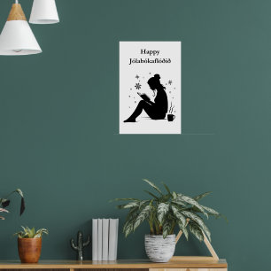 Jolabokaflod - Island Bok Flood Poster