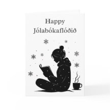 Jólabókaflóð – Isländska bokfloden, present sedvan