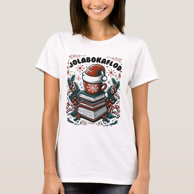 Jolabokaflod T Shirt (Framsida)
