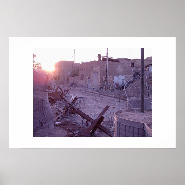 Jolandistriktet Fallujah Irak Poster (Framsidan)