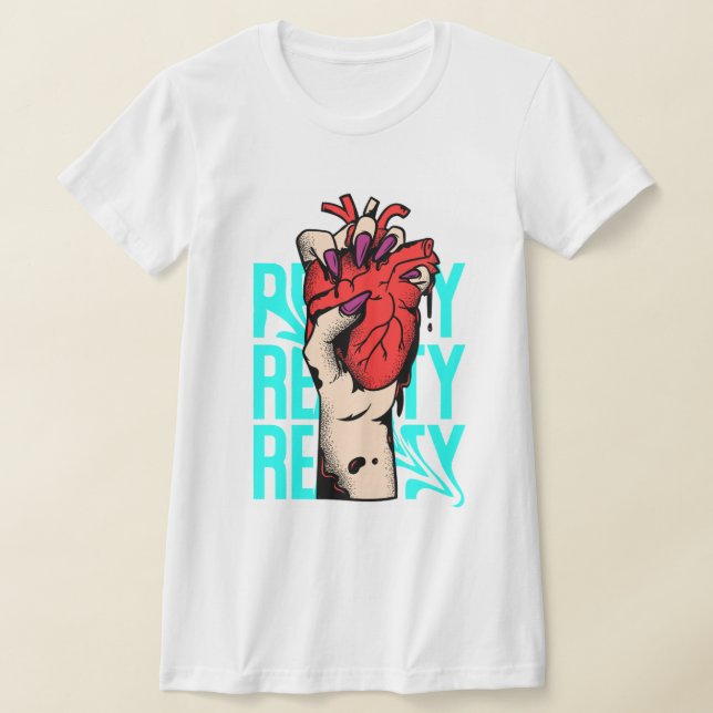 Jolie chemise sur le thème d'Halloween T Shirt (Laydown)