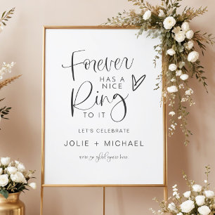 JOLIE Forever låter så fint Förlovning Poster