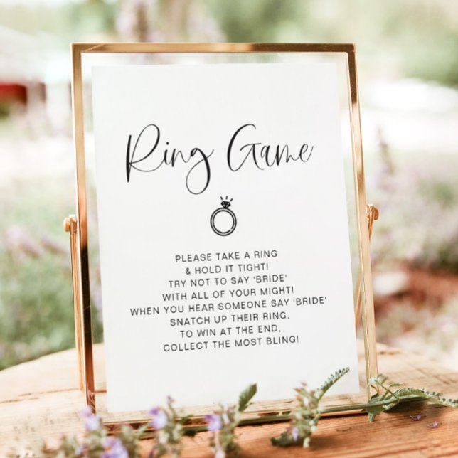 JOLIE Modern Minimalist Ring Möhippa Game Poster (Skapare uppladdad)