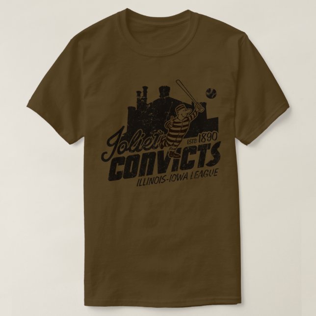 Joliet Convicts T Shirt (Design framsida)