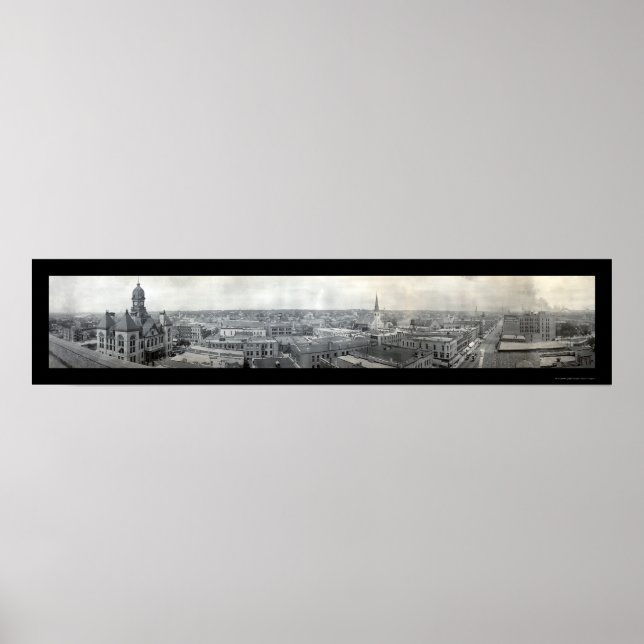 Joliet Illinois Photo 1914 Poster (Framsidan)