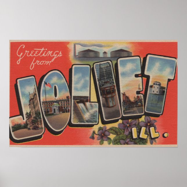 Joliet, Illinois - Stora Brev Scenes 2 Poster (Framsidan)