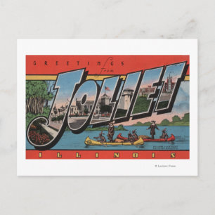 Joliet, Illinois - Stora Brev Scenes Vykort