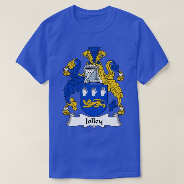Jolley Jackar Arm Family Crest 1 T Shirt (Design framsida)