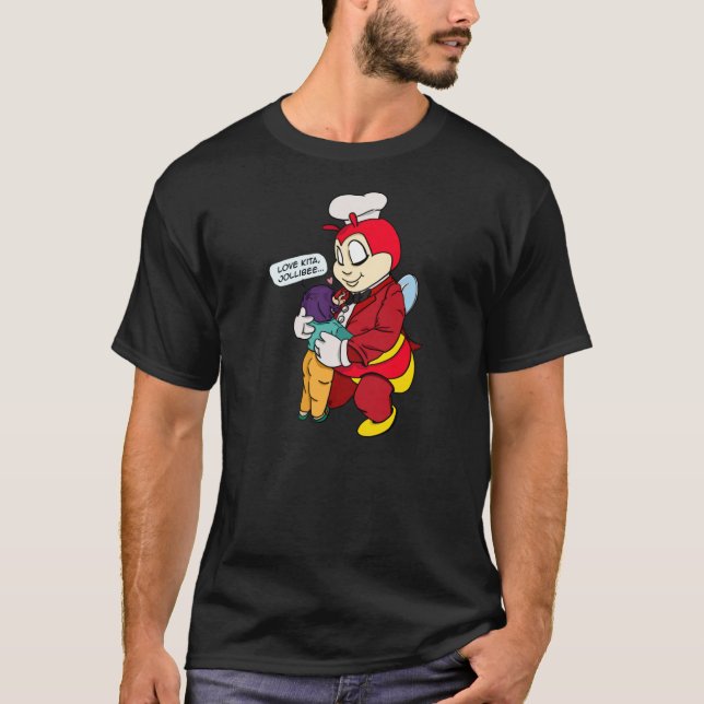 JOLLIBEE KÄRLEK KITA PINOY FILIPINO T SHIRT (Framsida)