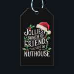 Jolliest Bunch of Friends Julafton Matching Sarcas Presentetikett<br><div class="desc">Jolliest Bunch of Friends Julafton Matching Sarcastic</div>