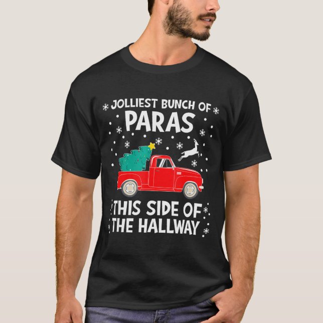Jolliest Bunch Of Paras This Side Of The Hallway X T Shirt (Framsida)