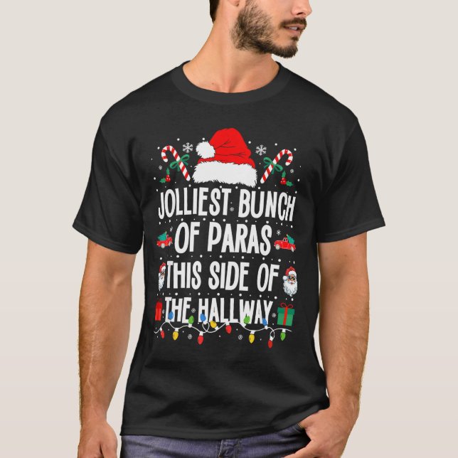 Jolliest Bunch Of Paras This Side Of The Hallway X T Shirt (Framsida)