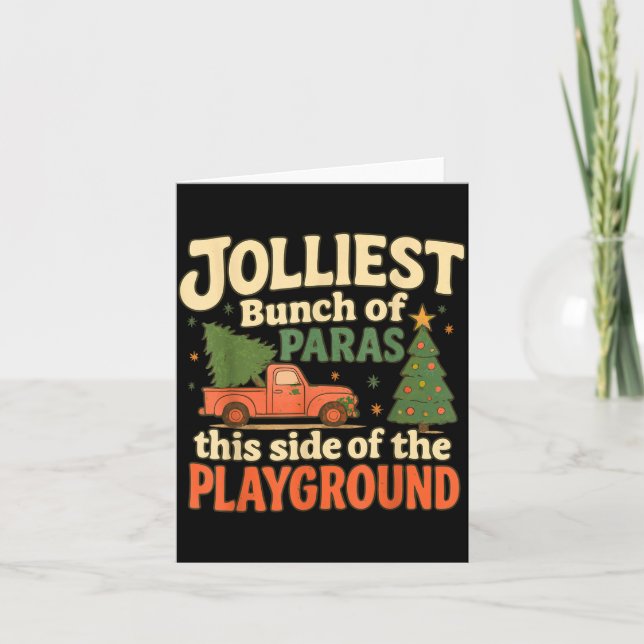 Jolliest Bunch Of Paras This Side Of The Playgroun Kort (Framsida)