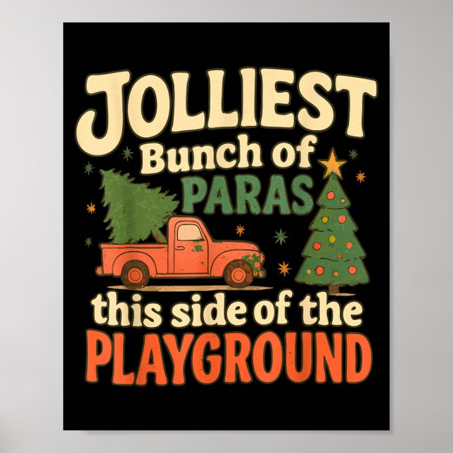 Jolliest Bunch Of Paras This Side Of The Playgroun Poster (Framsidan)