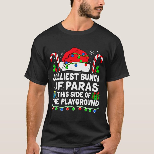 Jolliest Bunch Of Paras This Side Of The Playgroun T Shirt (Framsida)