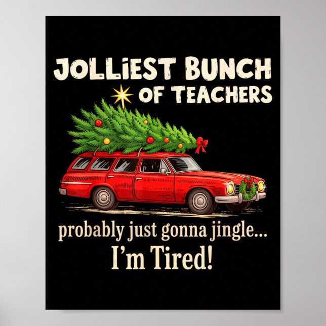 Jolliest Bunch Of Teachers Probably Just Gonna Jin Poster (Framsidan)