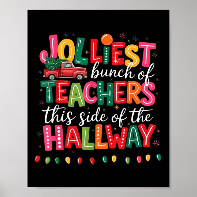 Jolliest Bunch Of Teachers This Side Of The Hallwa Poster (Framsidan)