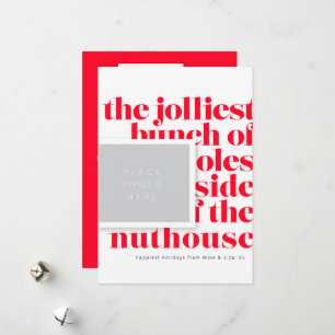 Jolliest Bunch Tradition med Trio Backer Julkort