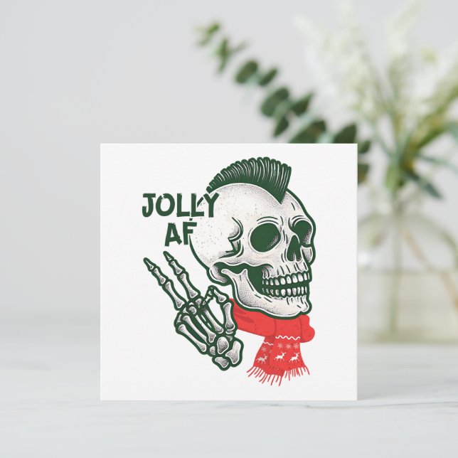 Jolly AF Julkort (Stående Fram)