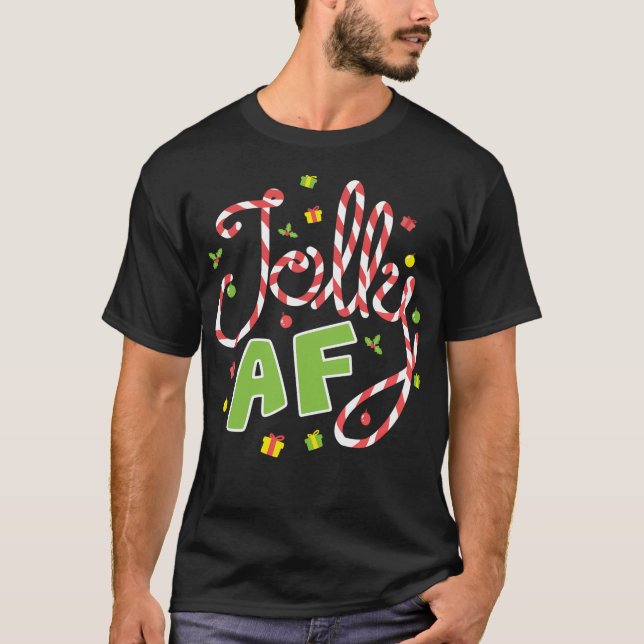 Jolly Af-julsamling T Shirt (Framsida)