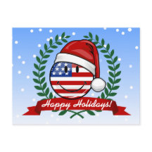 Jolly amerikanska flagganjulstil