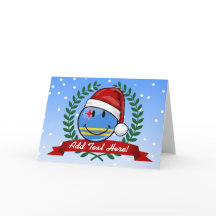 Jolly Aruba Flagga jul Stil