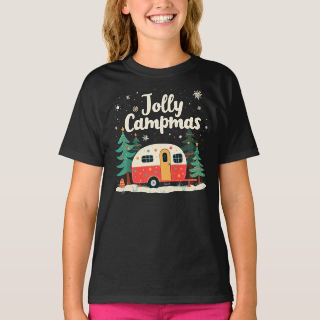 Jolly Campmas T Shirt (Framsida)