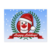 Jolly Canadian Flagga jul Stil