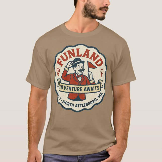 Jolly Cholly's Funland - North Attleboro, MORSA T Shirt (Framsida)