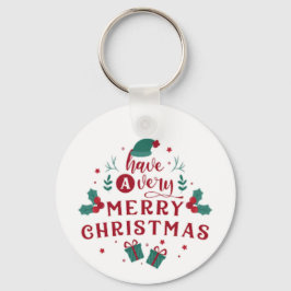Jolly Christmas Keychain Nyckelring