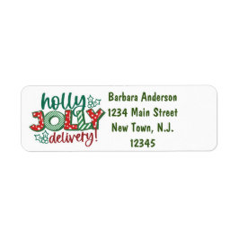 Jolly Delivery Returadress Returadress Etikett