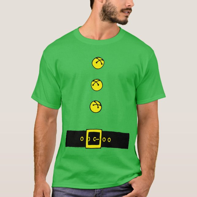 Jolly Elf Costume Tee Shirt (Framsida)