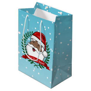 Jolly etnisk Santa beställnings- text