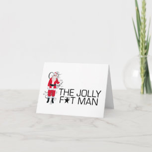 Jolly fet man helgkort