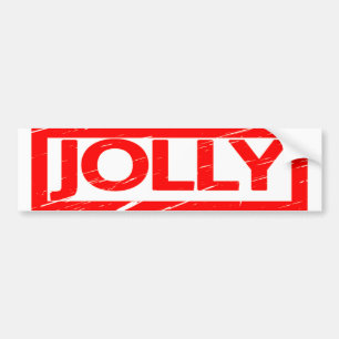 Jolly Frimärke Bildekal