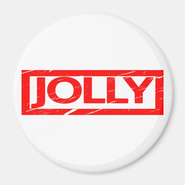Jolly Frimärke Magnet (Framsidan)