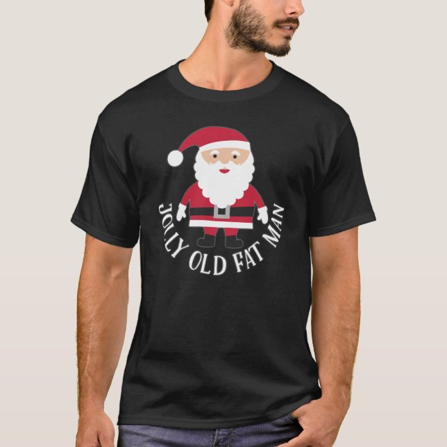 Jolly Gamla Tjocken Man - Fin jultomten T-Shirt (Framsida)