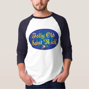 Jolly gammal helgdagtröja för St. Nick Tee