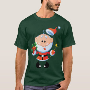 Jolly gammal rolig t-skjorta för St. Nick Tee