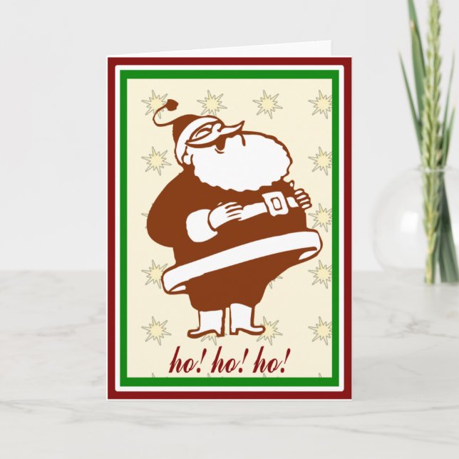 Jolly gammal Souljulkort Helgkort (Framsida)