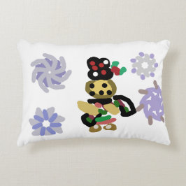 Jolly Gingerbread Prydnadskudde