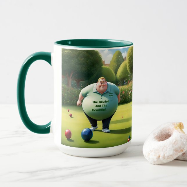 Jolly Gräsmatta Bowlareare Man Mugg (Med munk)