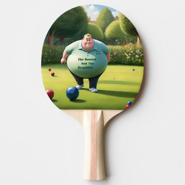 Jolly Gräsmatta Bowlareare Man Pingisracket (Framsidan)