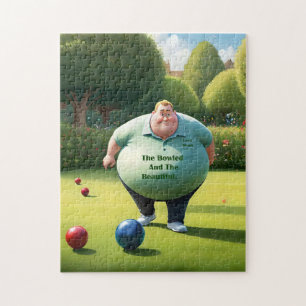 Jolly Gräsmatta Bowlareare Man Pussel