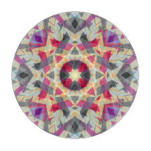 Jolly Gray Red Purple Christmas Star Kitchen Decor