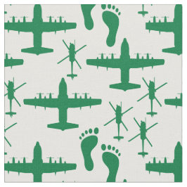 Jolly Grönt Rädding Team Mönster Tyg