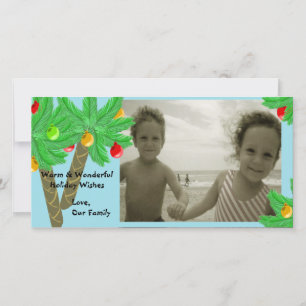 Jolly Handflatan Träd/ Photo Greeting Card Julkort