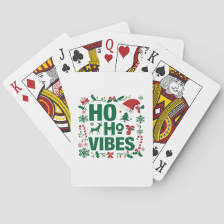 Jolly Ho Ho Ho Jul Spelar upp Kort Deck Casinokort