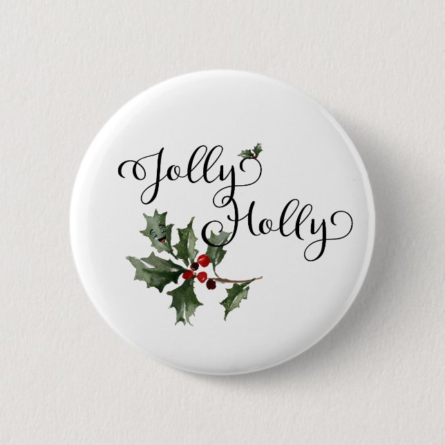 Jolly Holly Knapp (Framsida)