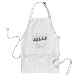 Jolly Jolly Pappa Roligt - juljul Förkläde